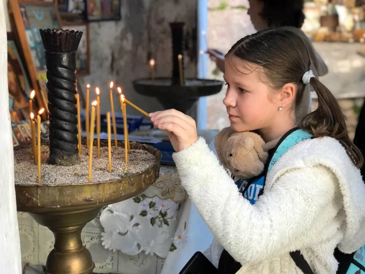 Абхазия православная ребенок девочек