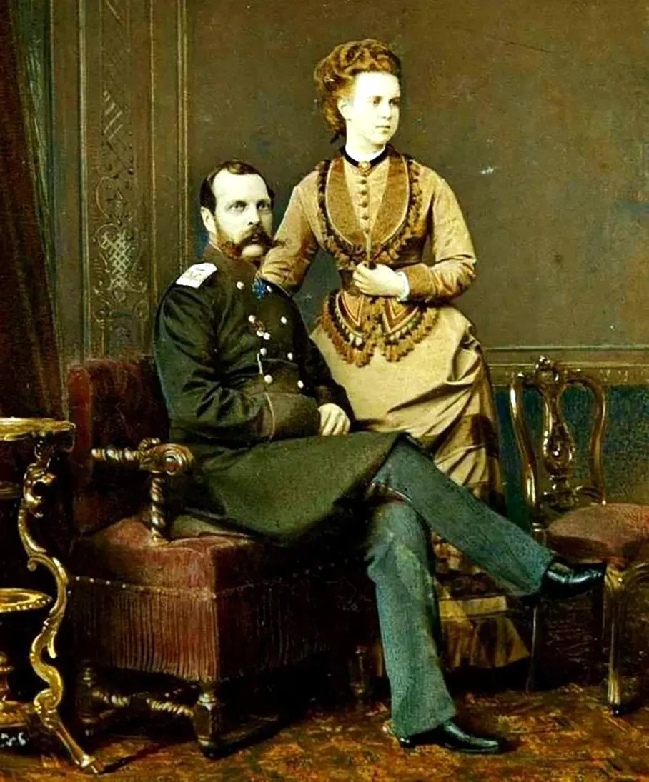 Александр 2 и Екатерина Долгорукая