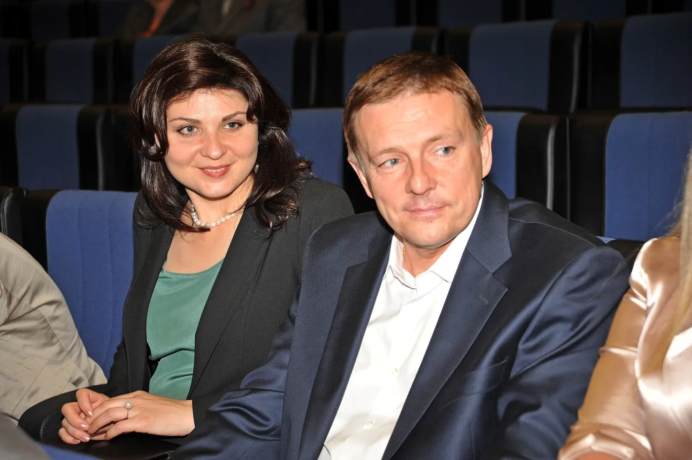 Алексей Нилов с женой Еленой