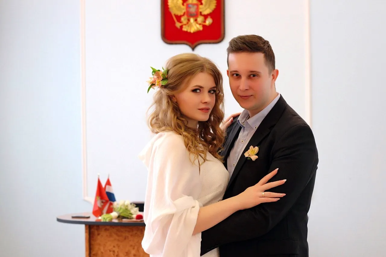 Анастасия Грибова в браке