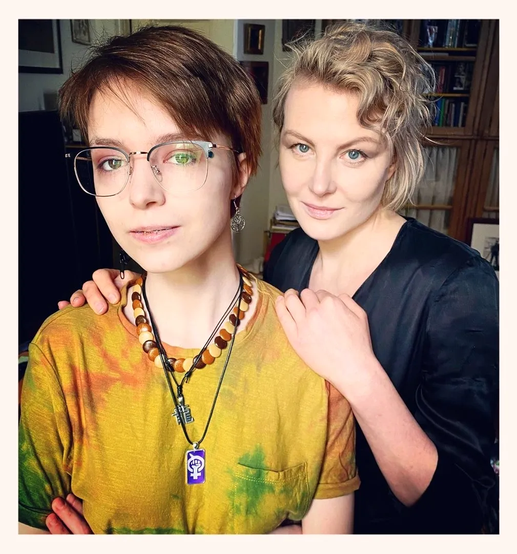 Анна Мария Ефремова и Рената Литвинова