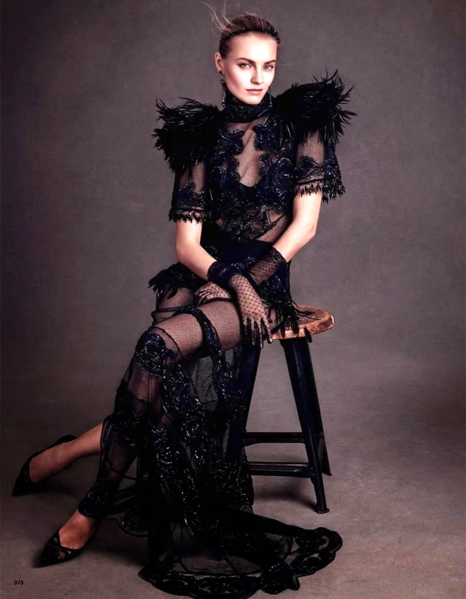 Анна Мерц модель Vogue