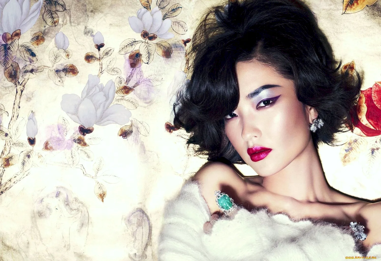 Азиатские модели девушки Vogue
