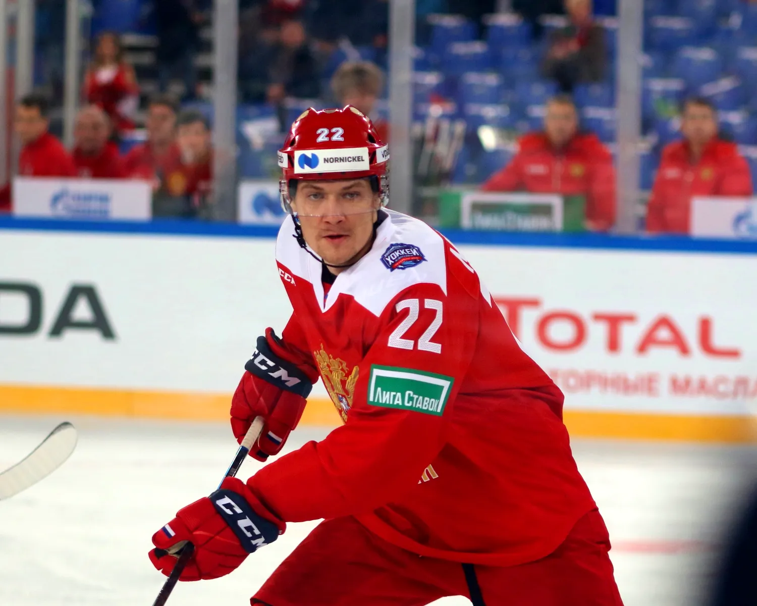 Белорусский хоккеист Миронов