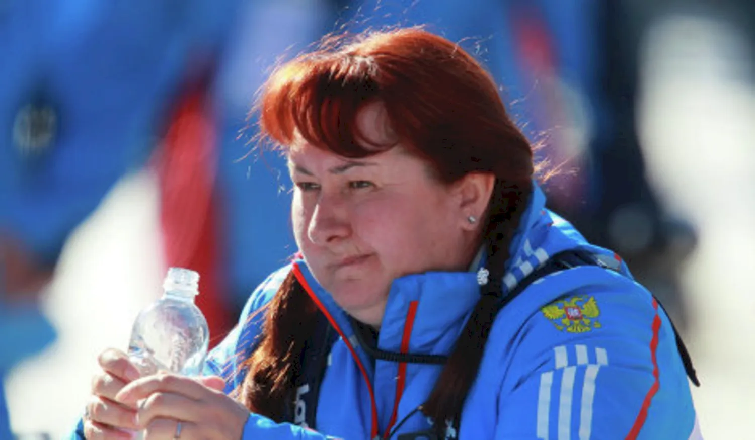 Биатлонистка Елена Вяльбе