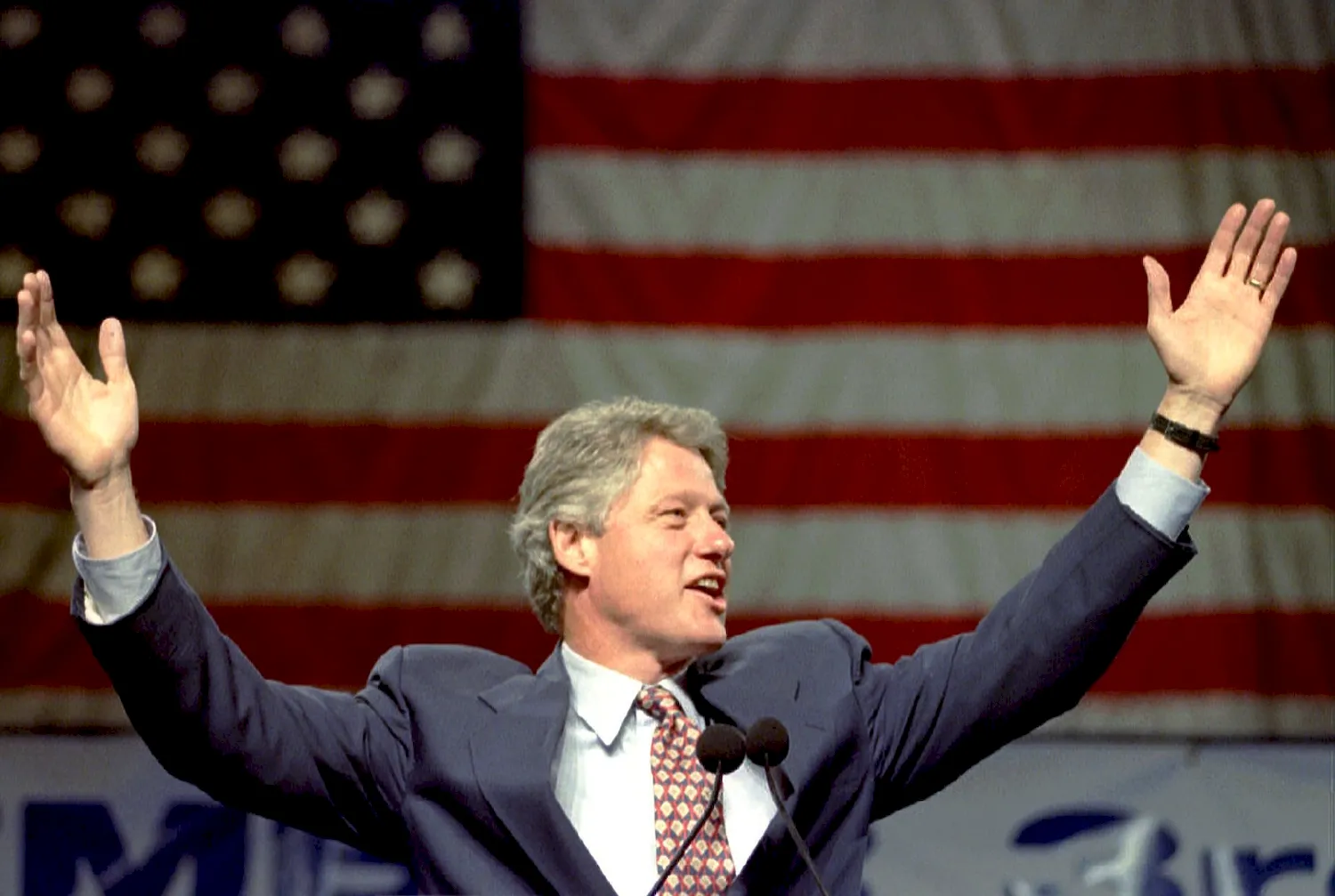 Билл Клинтон 1990