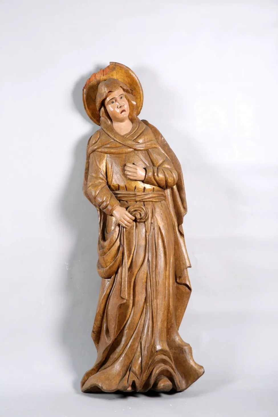 Деревянная скульптура Марии Магдалины Третьяковская галерея