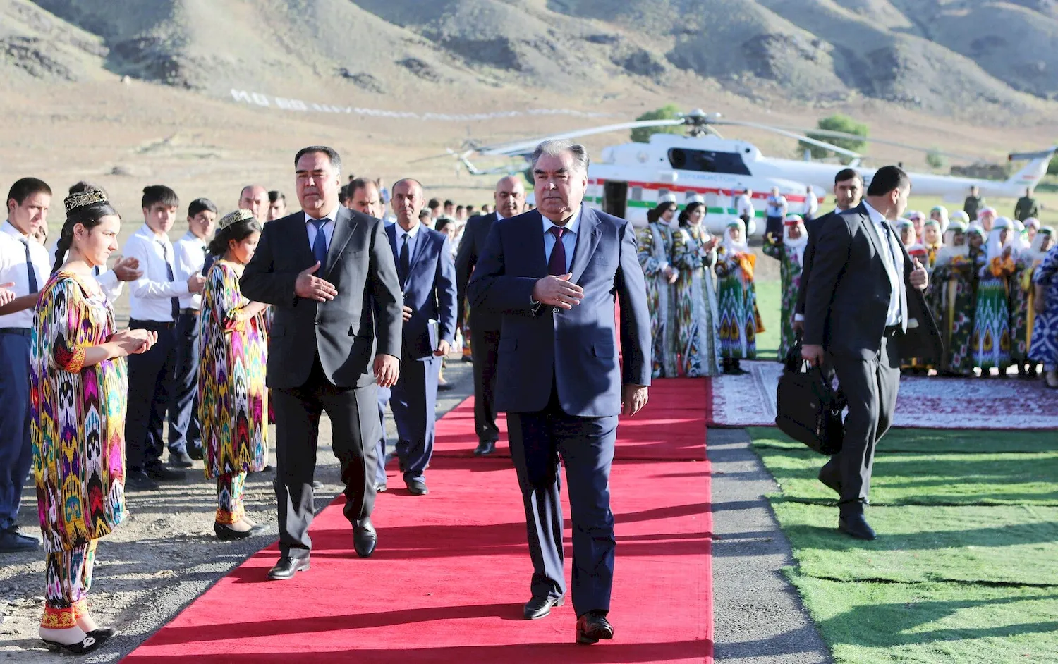 Дом президента Таджикистана в Дангаре