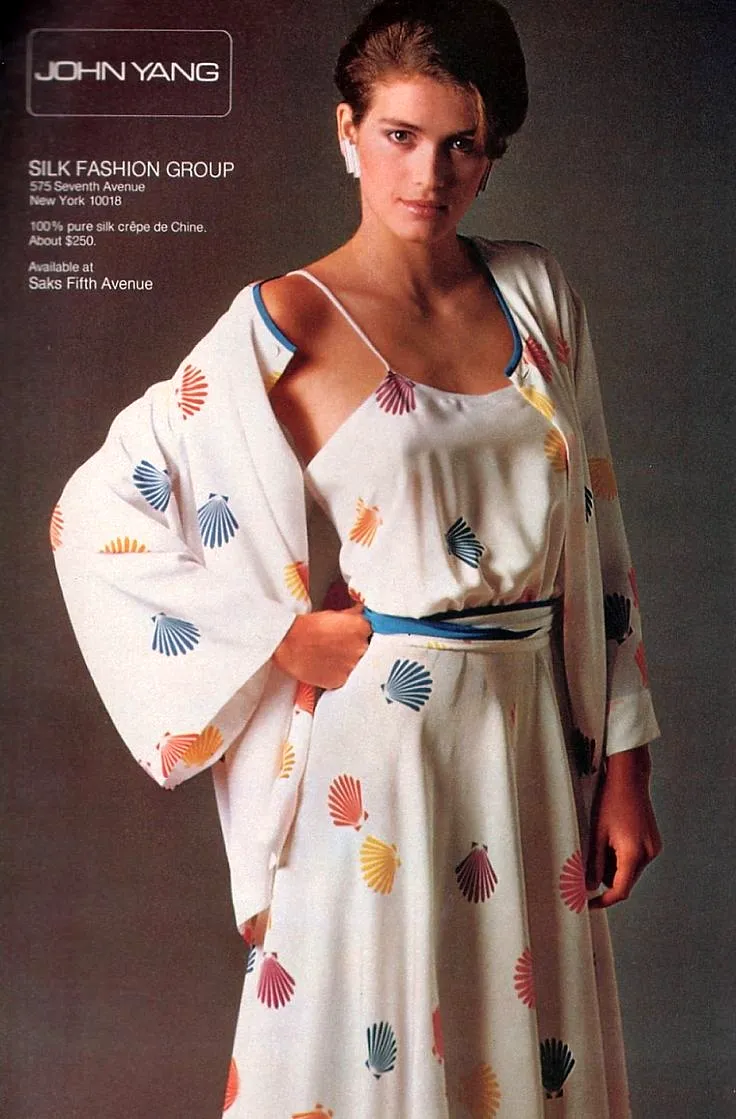 Джиа Каранджи в кимоно