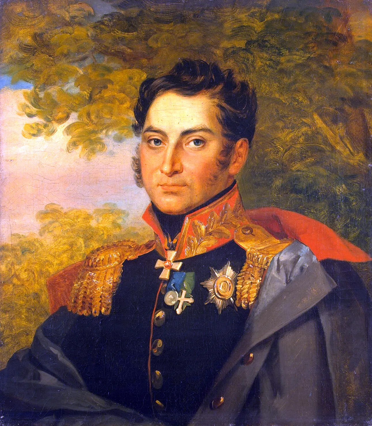Джордж ДОУ (George Dawe). Портрет Суворова. 1830.