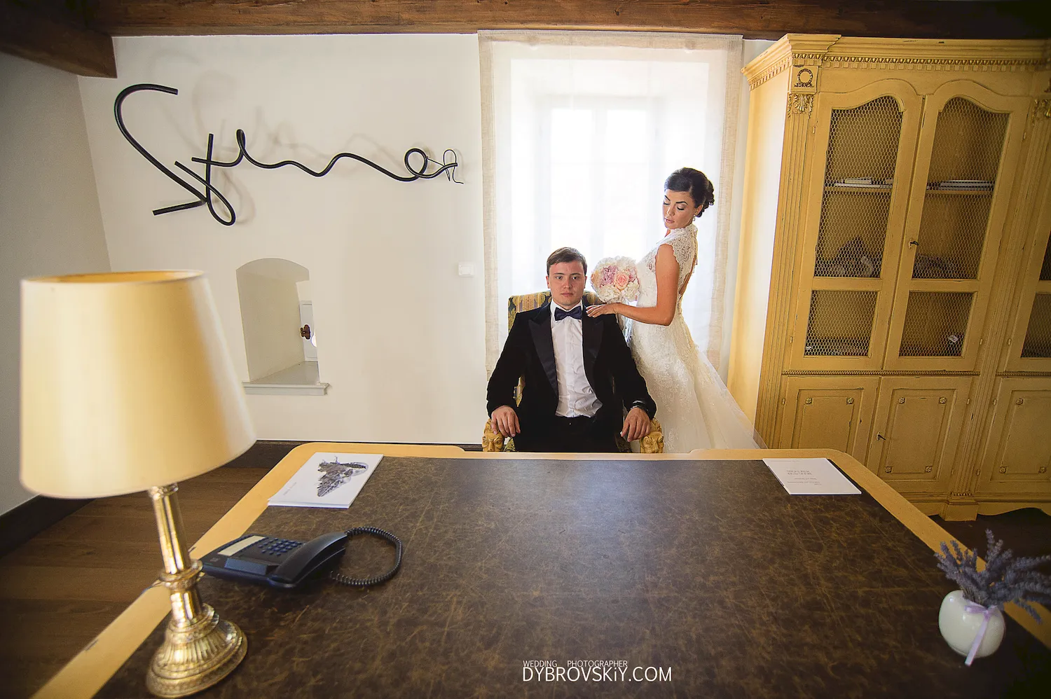 Фотографии свадеб в кабинете