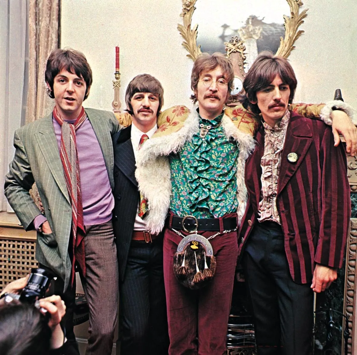Группа the Beatles 1970