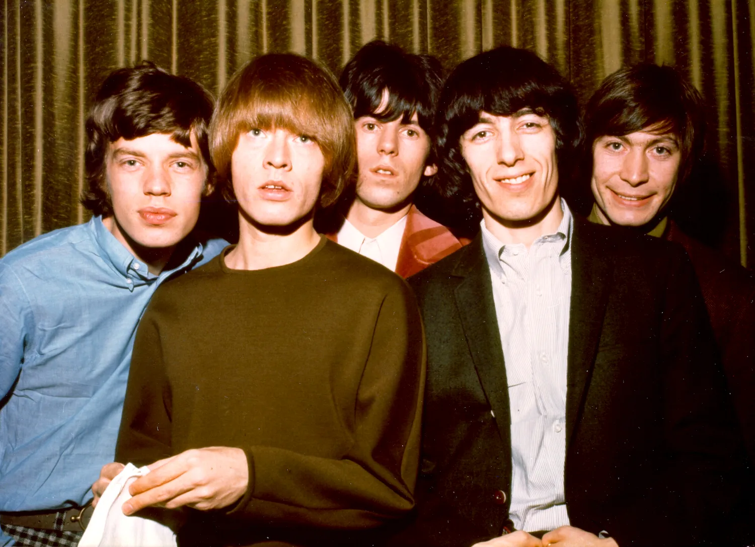 Группа the Rolling Stones молодые