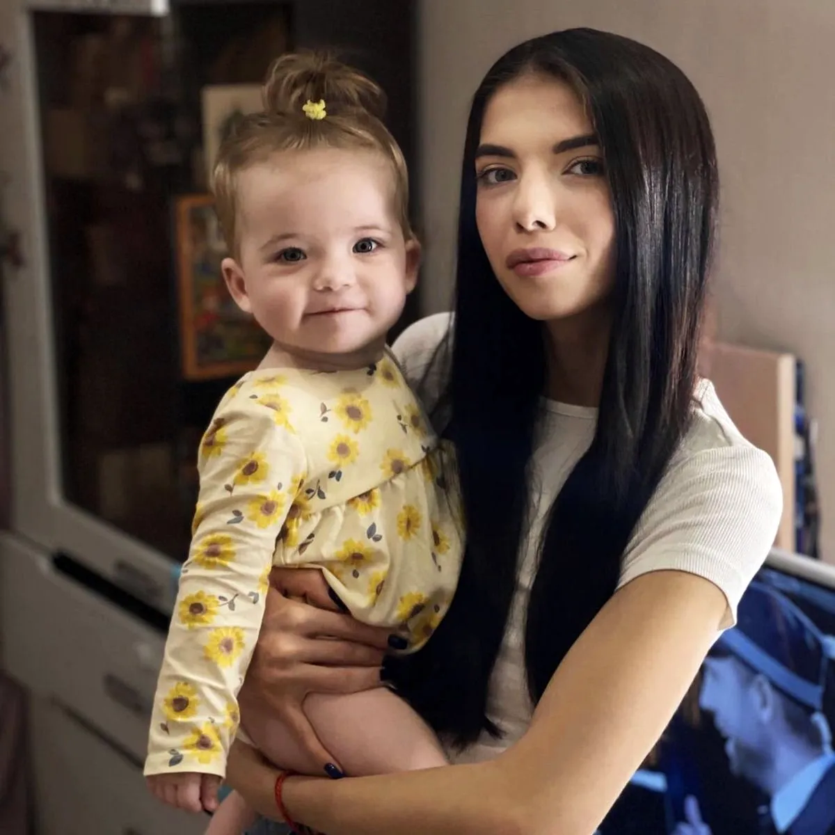 Ирина Пингвинова с дочкой