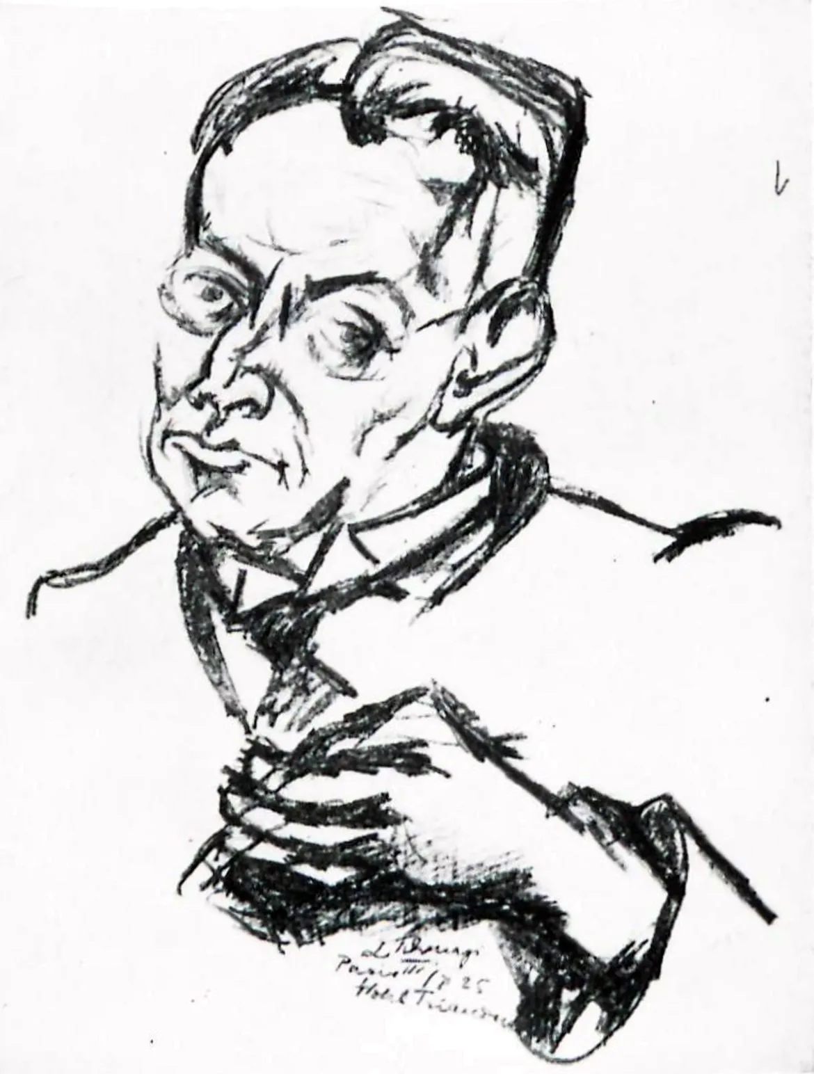 Карл Краус (портрет 1910