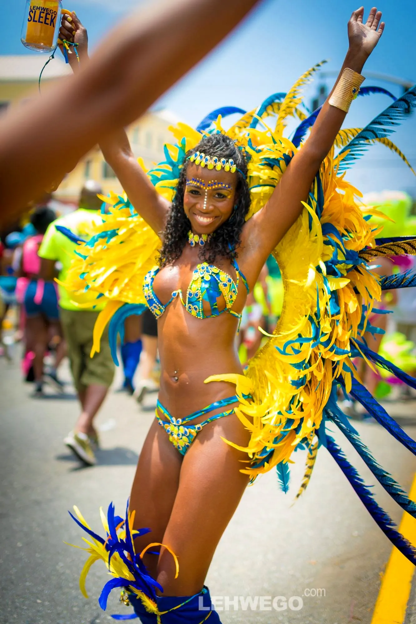 Карнавал Ямайка топлесс