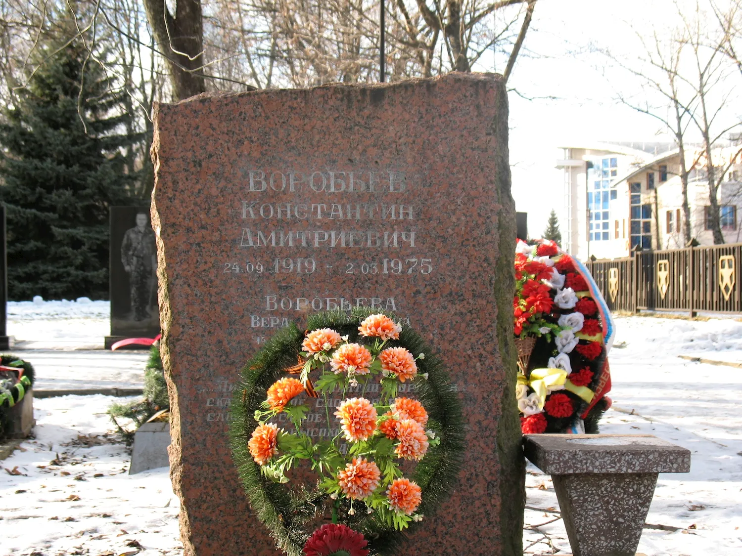 Константин Дмитриевич Воробьев могила