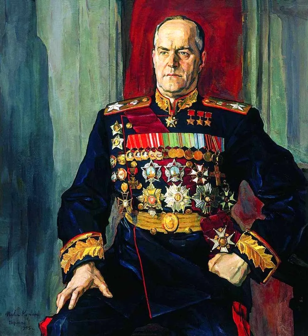 Корин портрет Маршала Жукова