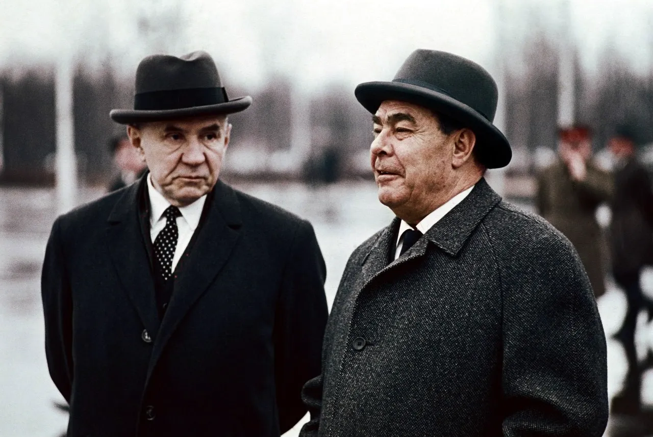 Косыгин и Брежнев