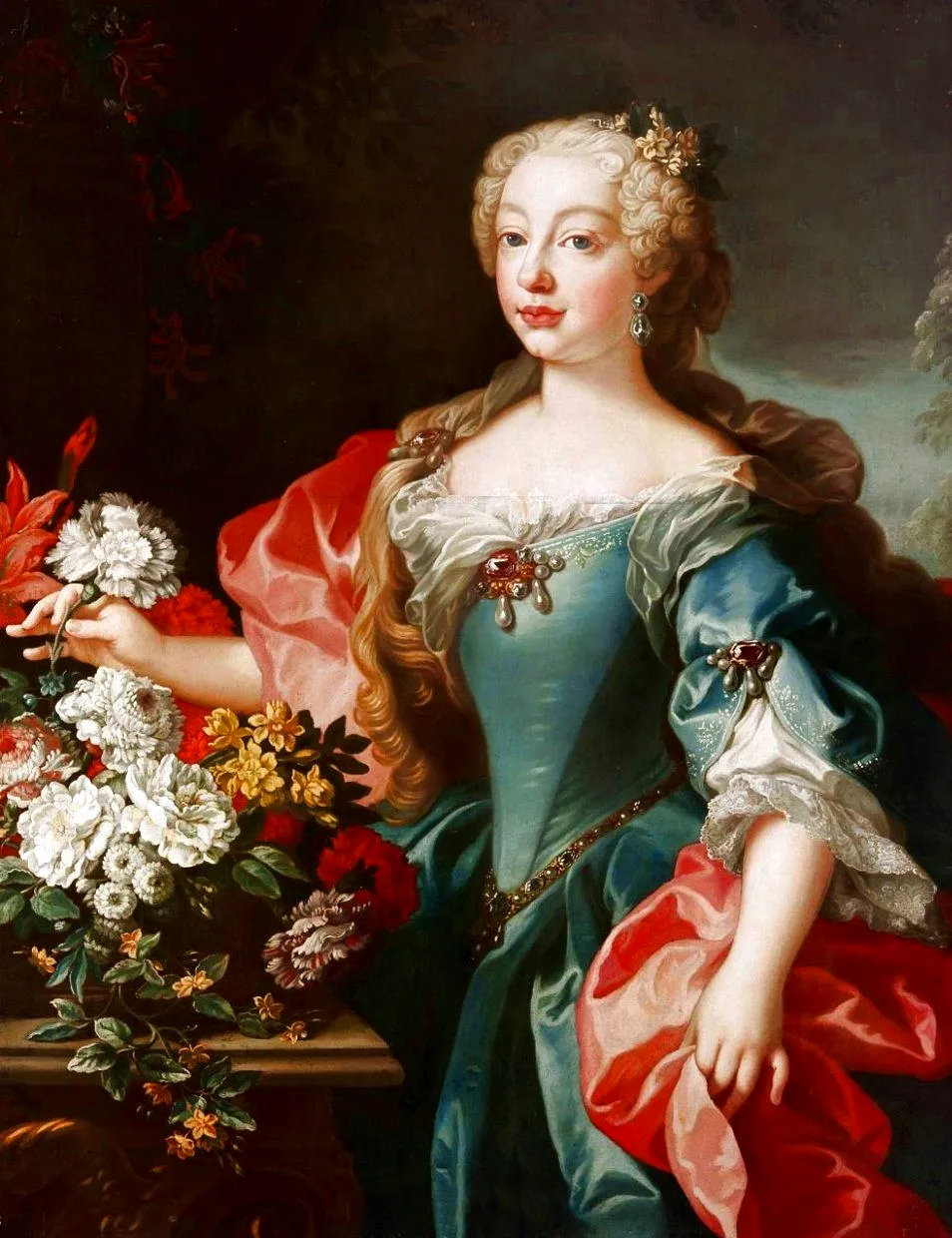 Мария Анна Австрийская 1718-1744 портреты