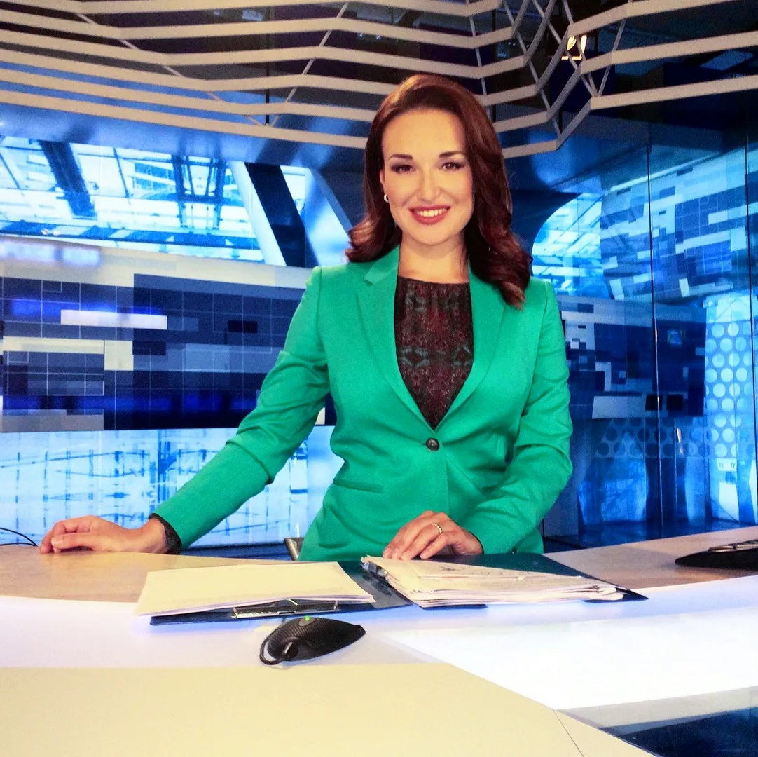 Ведущая новостей 1 канала Мария Васильева