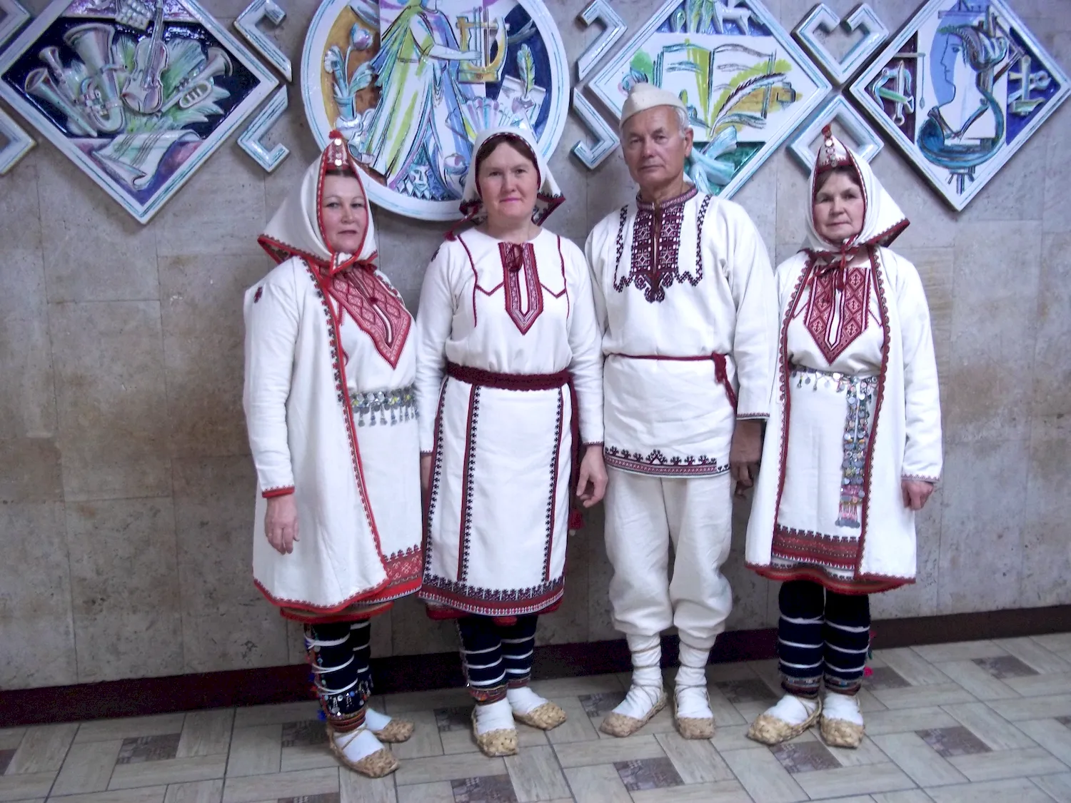 Марийский национальный костюм луговых Мари