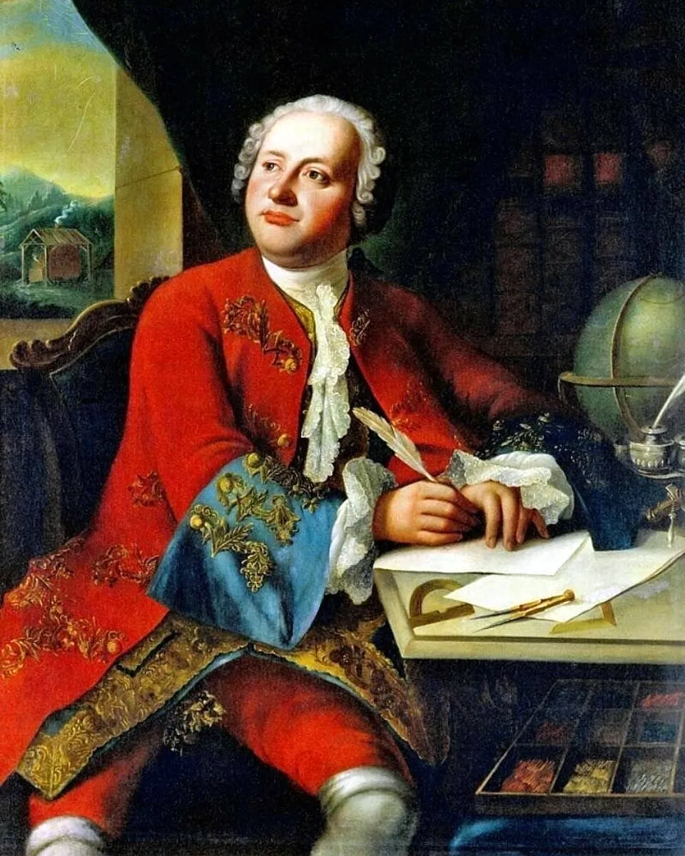 Михаил Ломоносов (1711 - 1765).