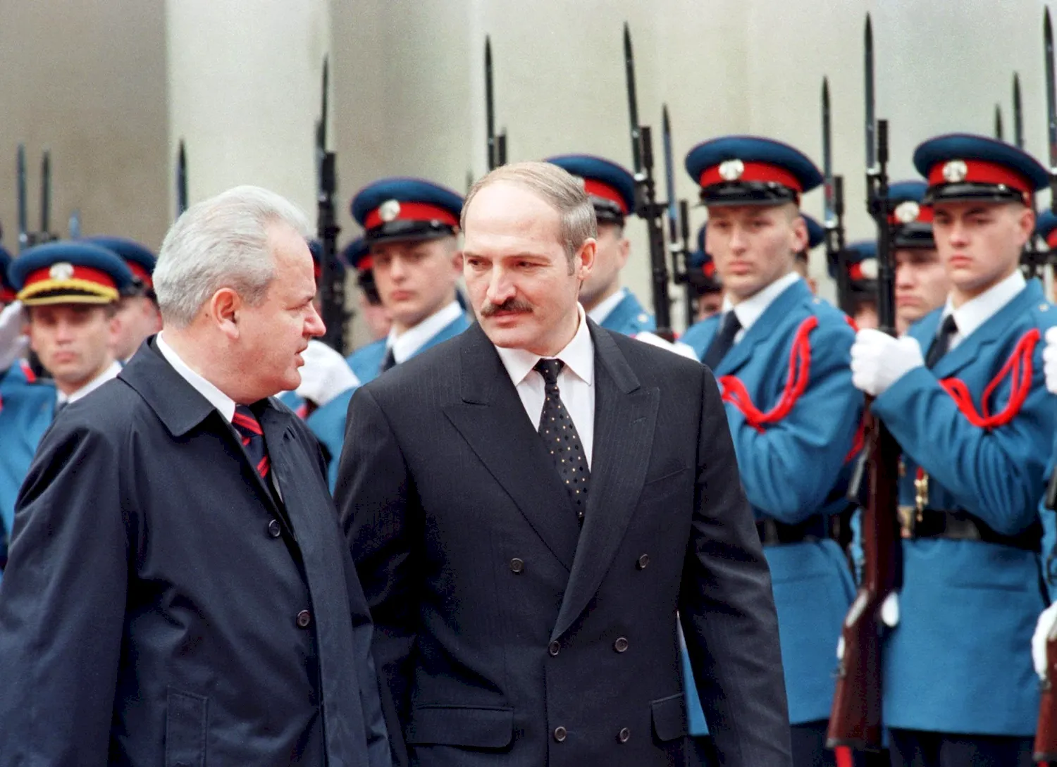Милошевич Лукашенко 1999 год