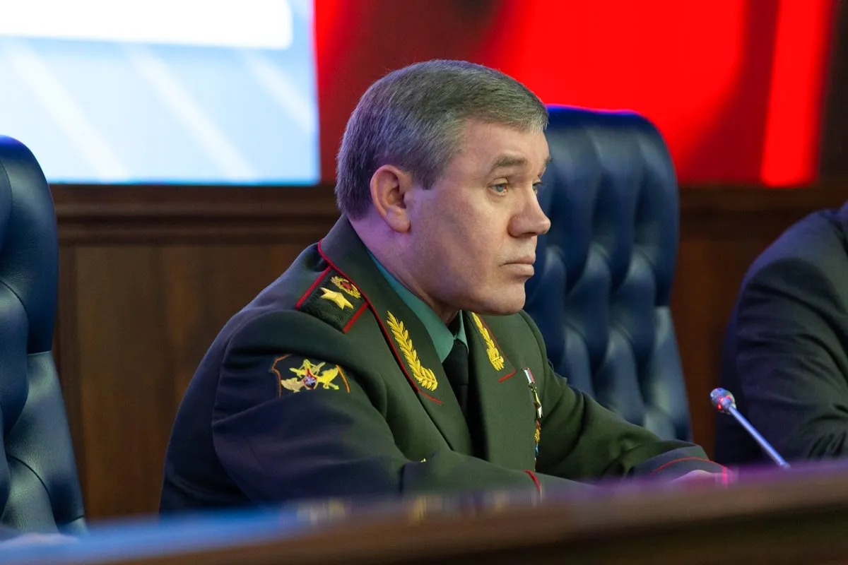 Начальник генерального штаба вс РФ генерал армии Валерий Герасимов.