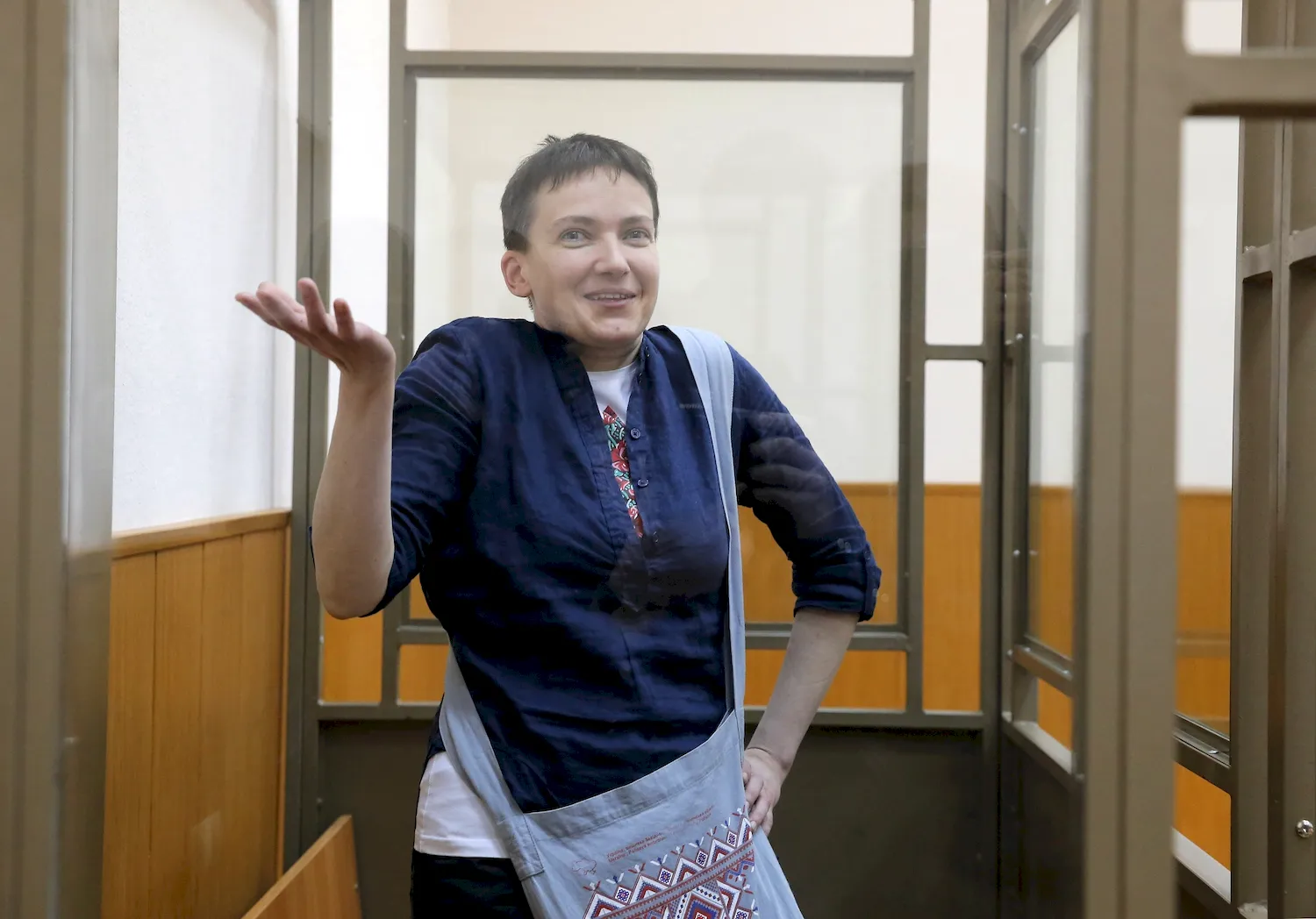 Надежда Викторовна Савченко в молодости