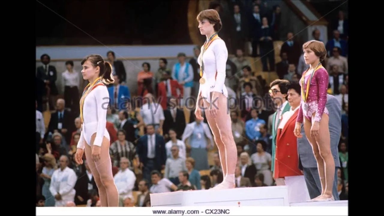 Надя Команечи олимпиада 1980