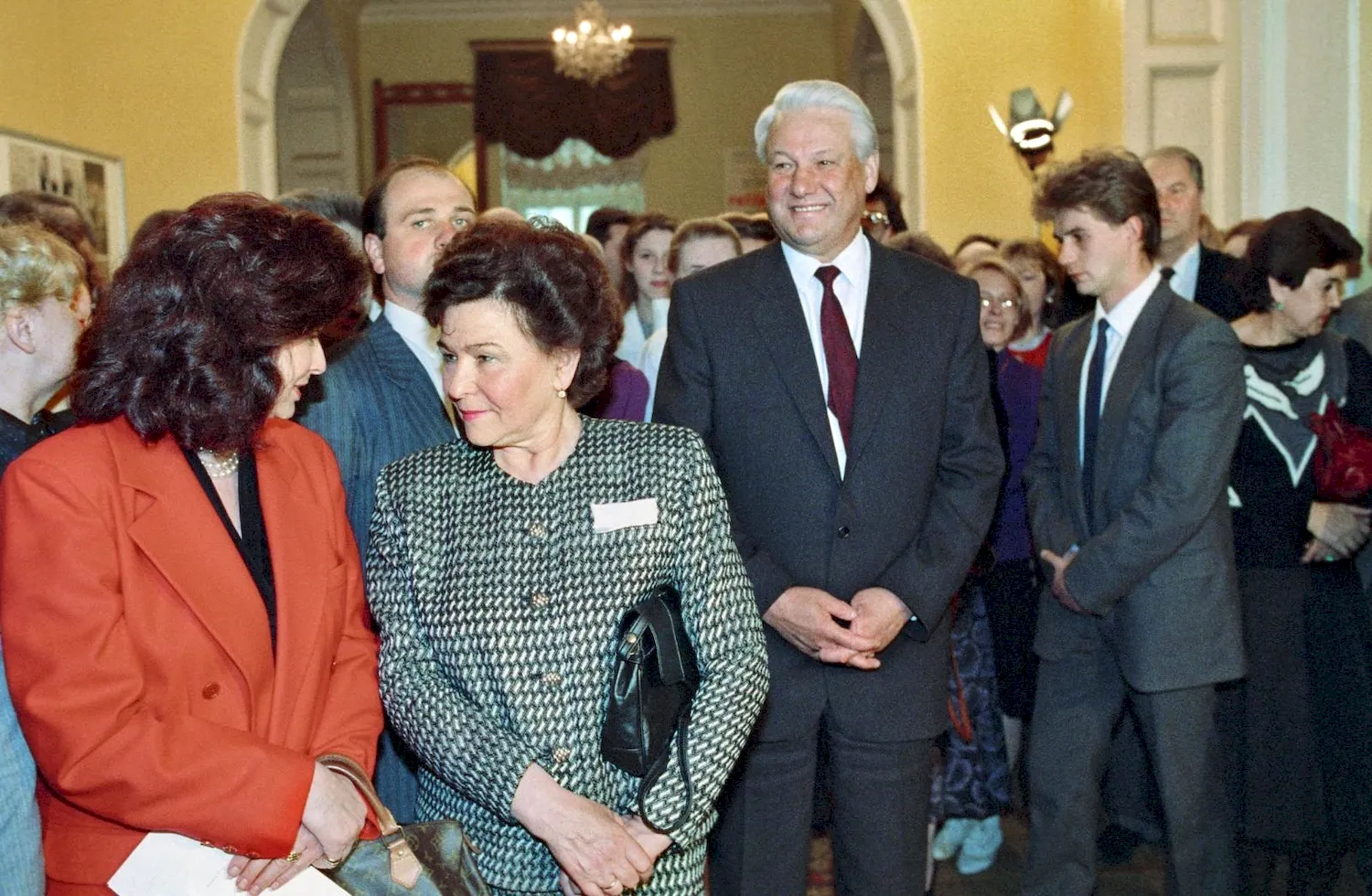 Наина Ельцина 1990