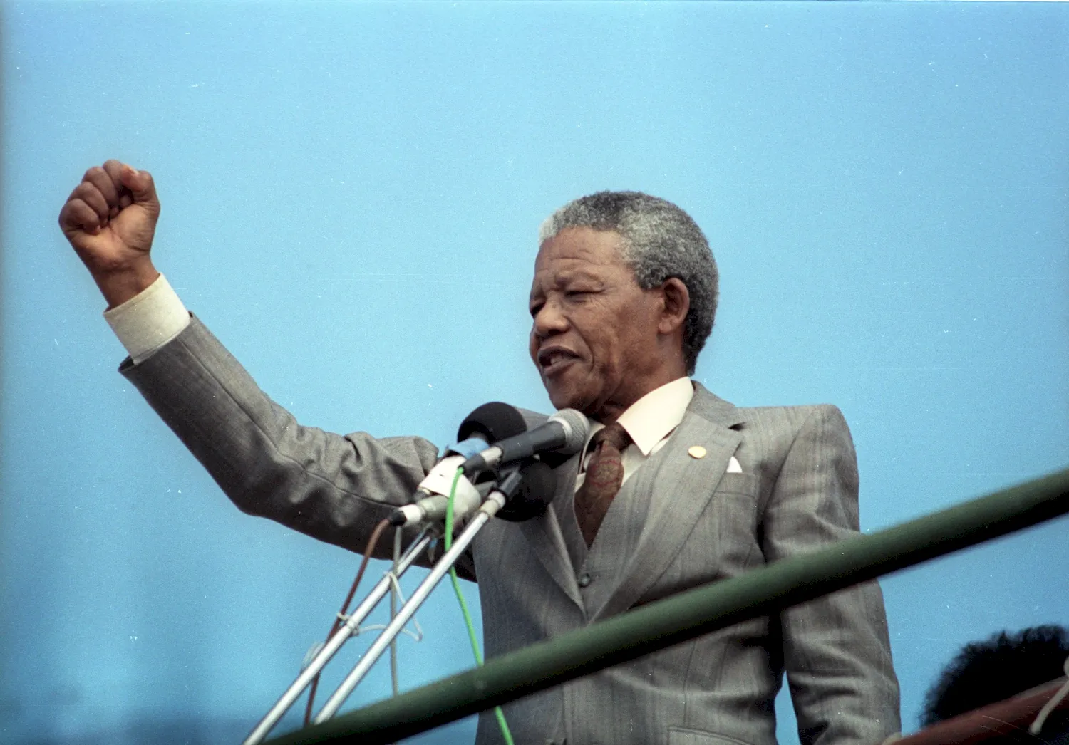 Нельсон Мандела президент ЮАР 1990