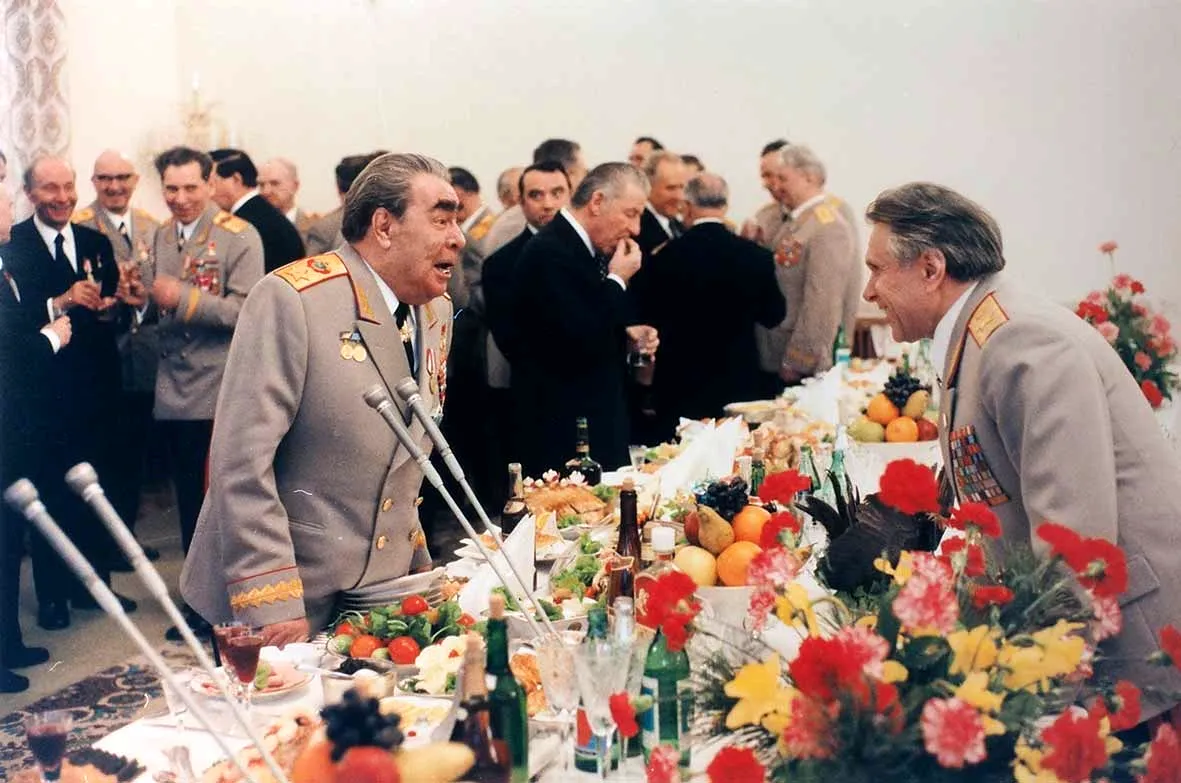 Николай Анисимович Щёлоков с Брежневым