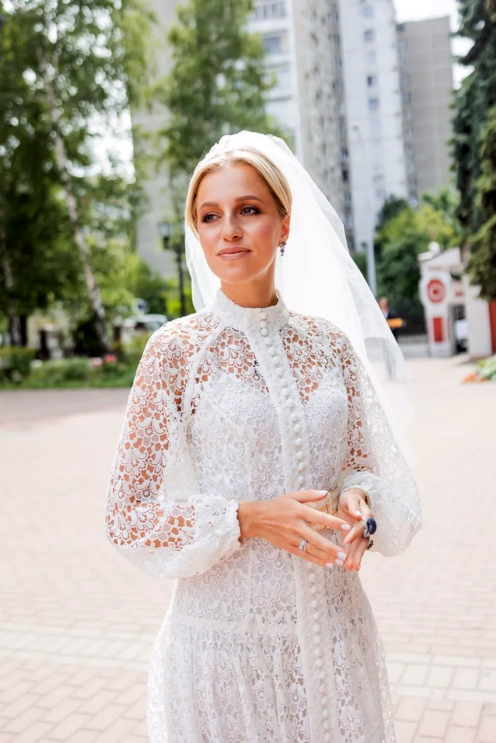 Полина Цветкова венчание