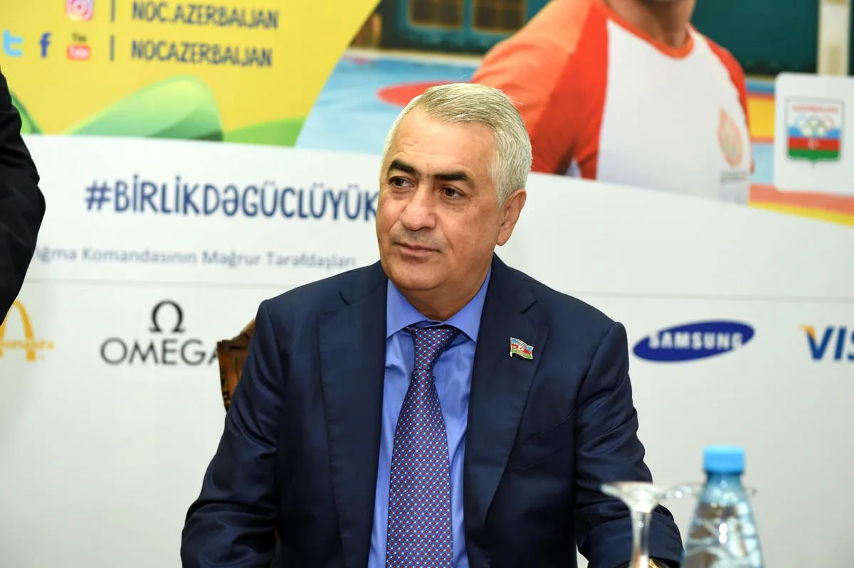 Президент Федерации волейбола Джавид Гурбанов
