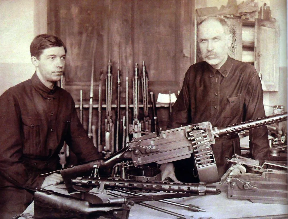 Пулемет МТ Максима Токарева 1925 г