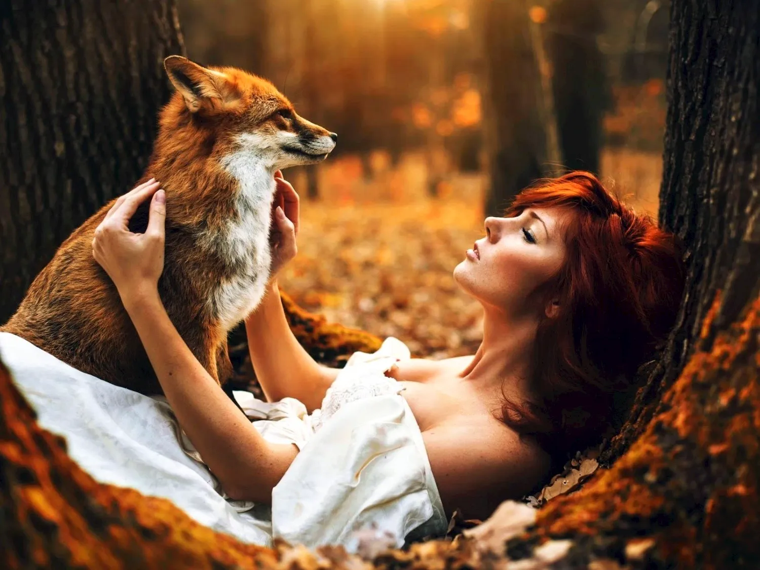 Red Fox Vixen фотосессия голая