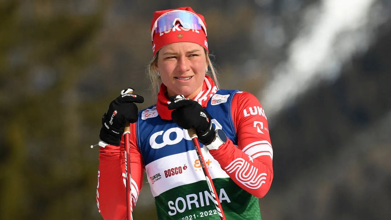 Российская чемпионка по лыжам