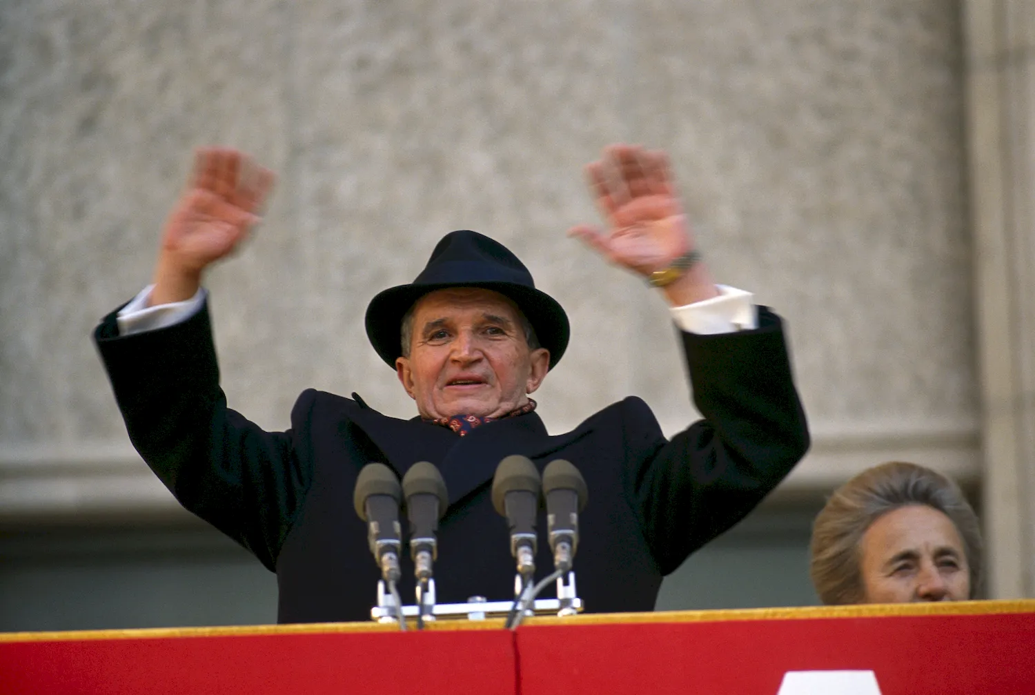Румынский диктатор Чаушеску