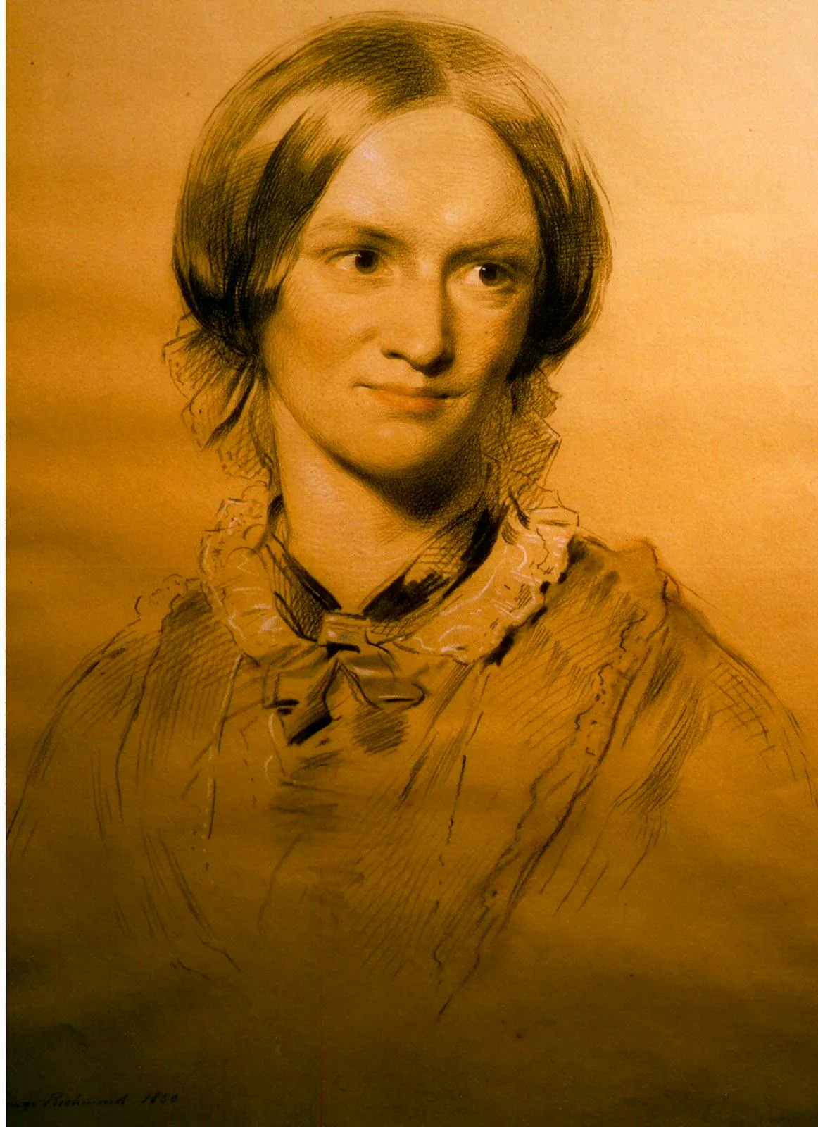 Шарлотта Бронте портрет