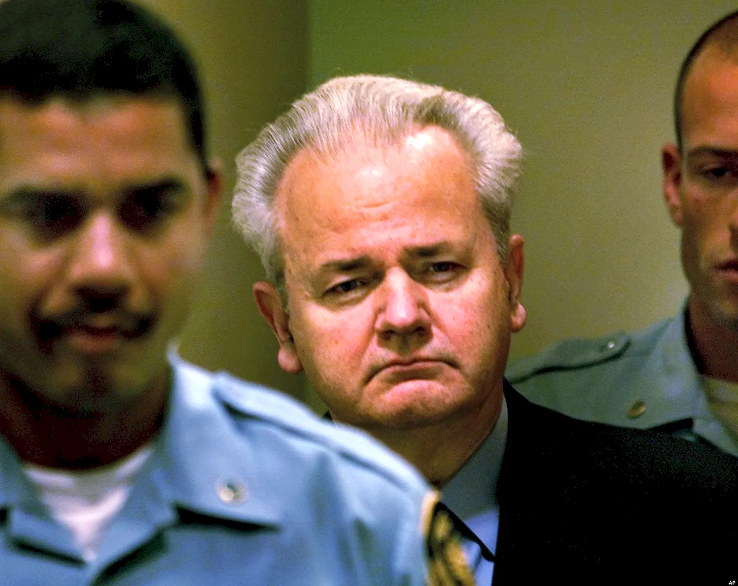 Слободан Милошевич в трибунале