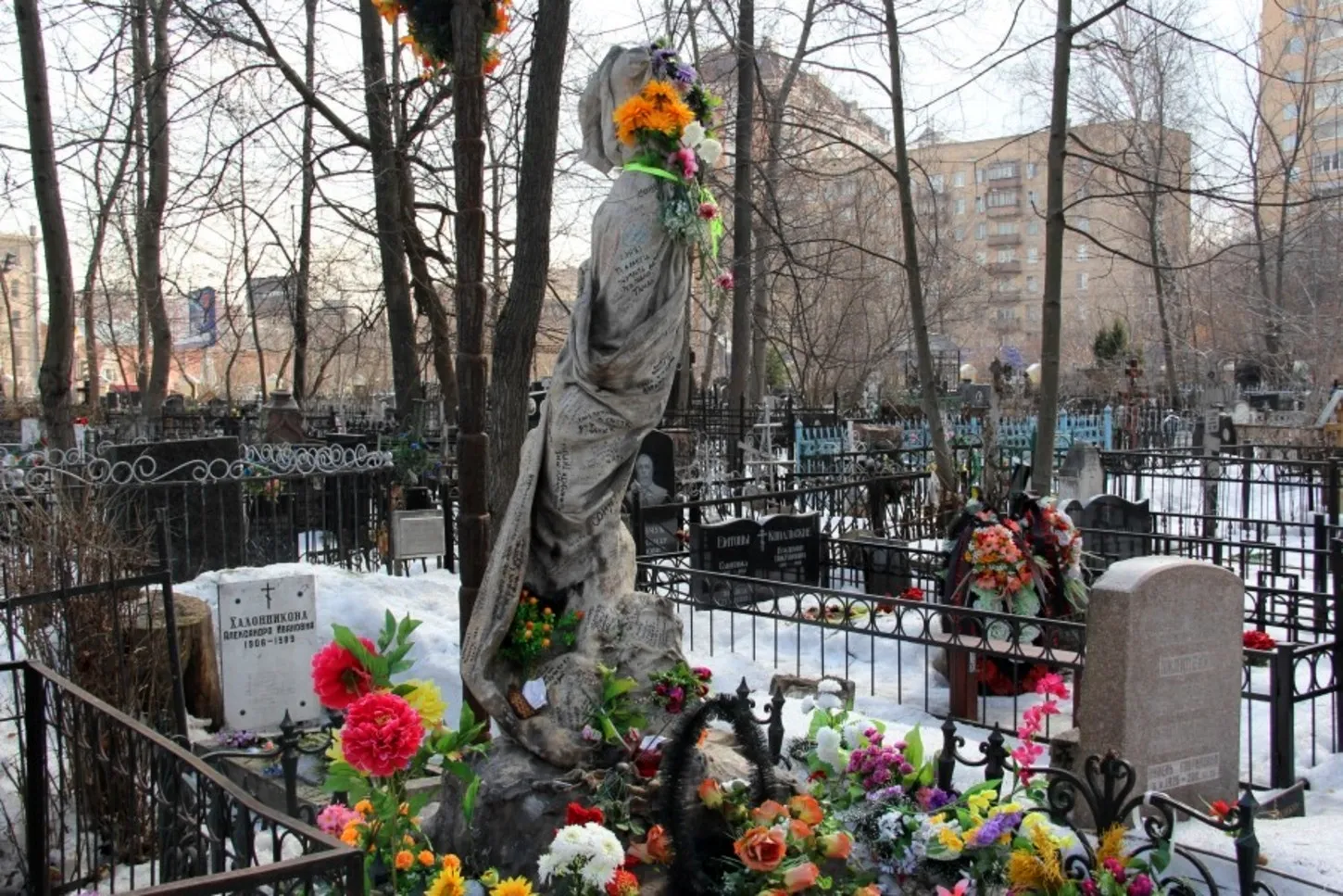 Сонька Золотая ручка могила на Ваганьковском кладбище