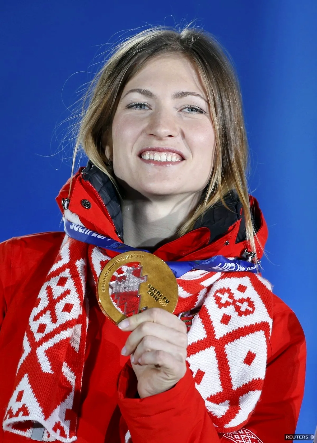 Спортсменка Дарья Домрачева
