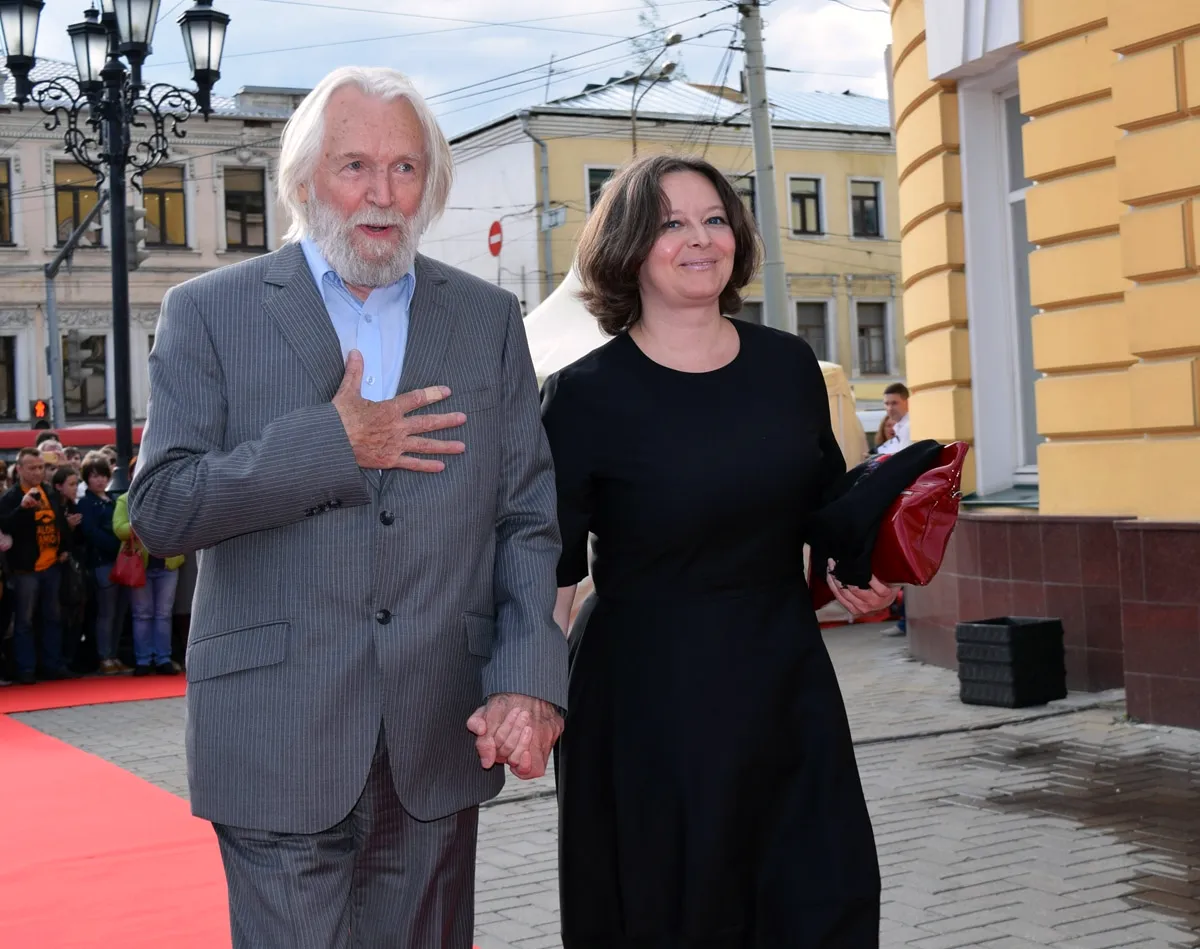 Станислав Любшин и Ирина Корнеева