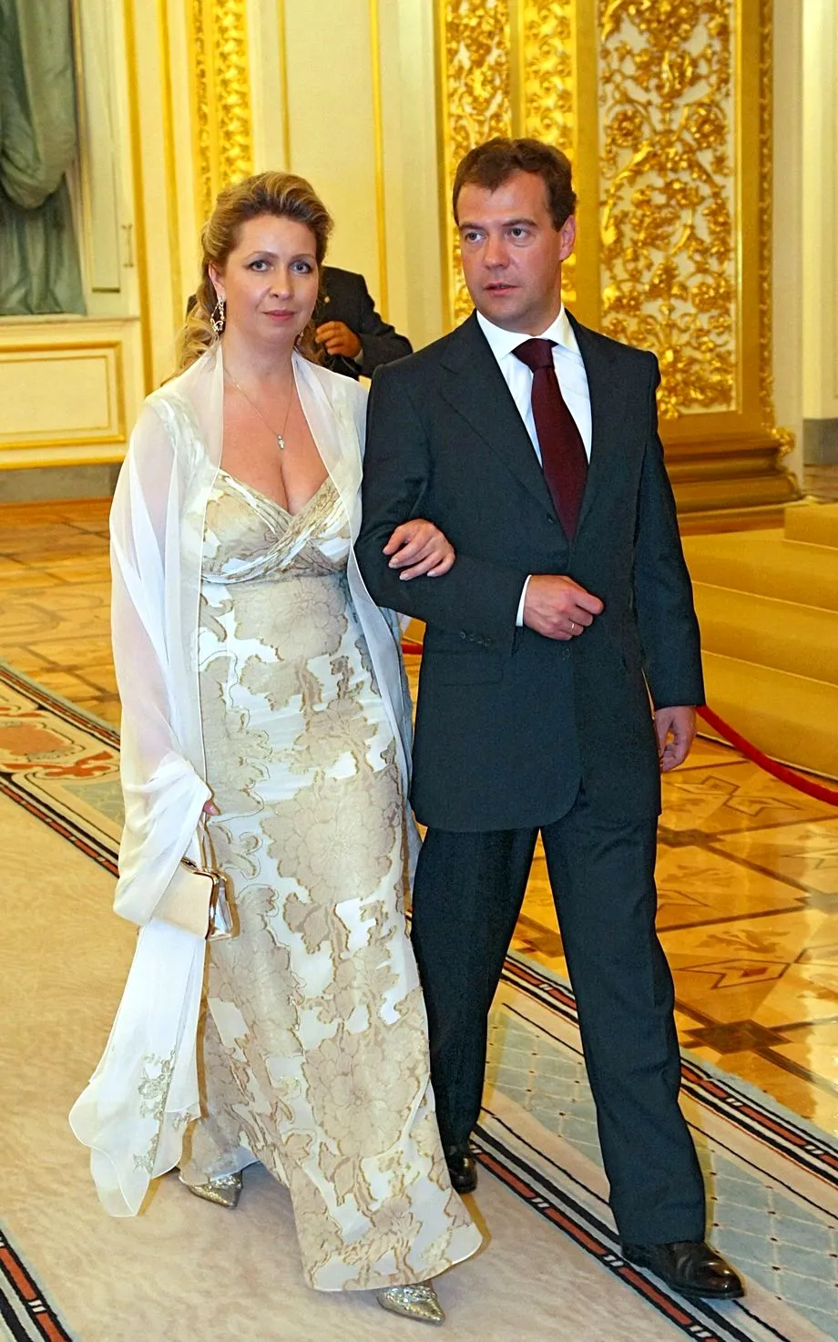Светлана Владимировна Медведева и Дмитрий Медведев
