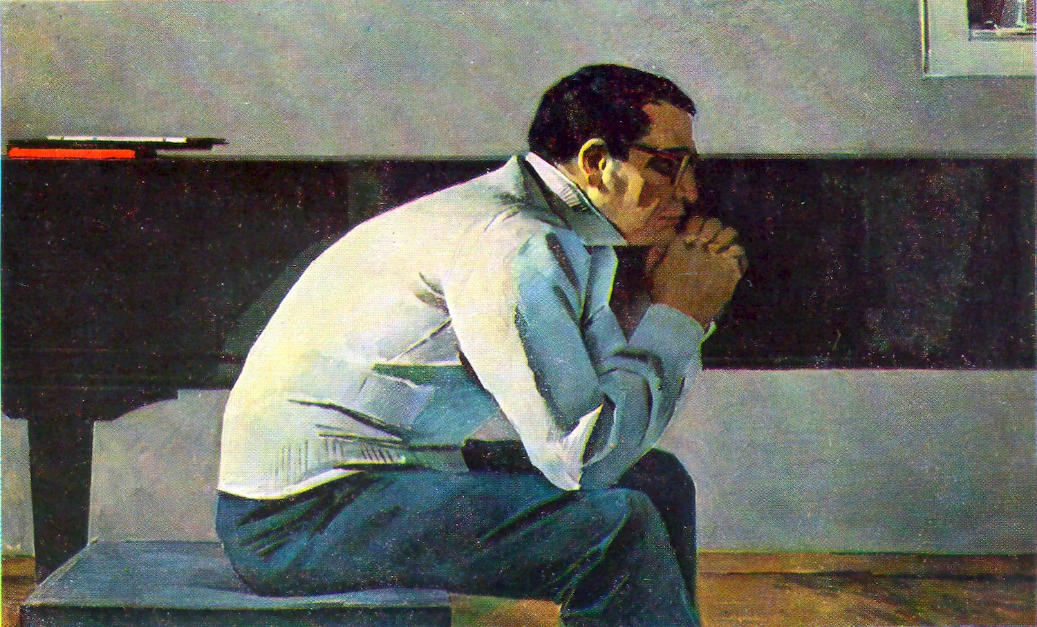Таир Салахов портрет Шостаковича