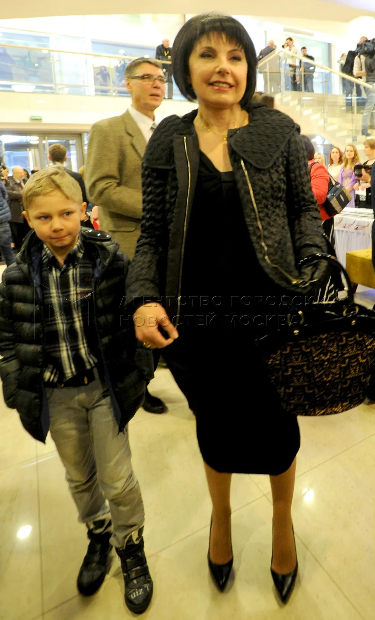Татьяна Миткова с сыном Дмитрием