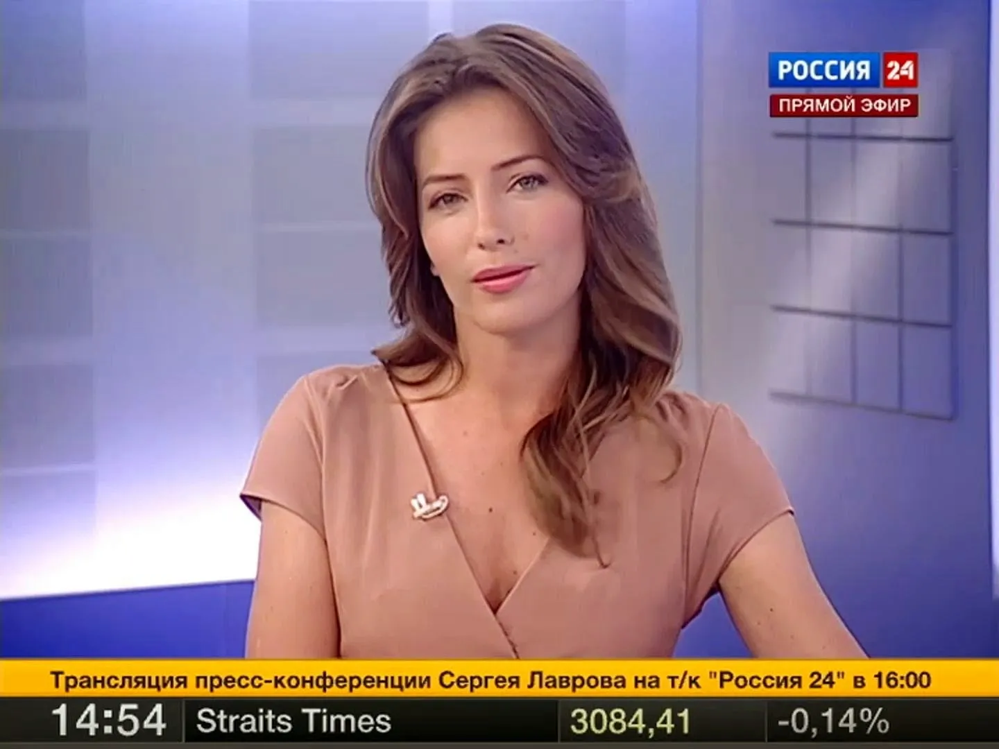 Телеведущая канала 24 Татьяна Столярова