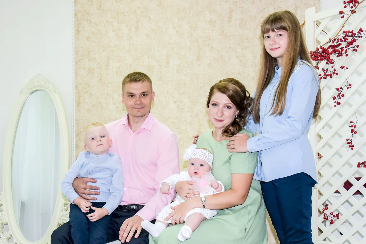 Валентин Коновалов Хакасия с семьей